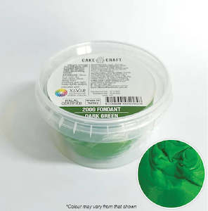 Cake Craft 200g fondant icing Dark Green