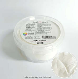 Cake Craft 200g fondant icing White