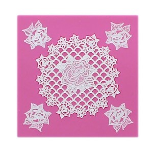 Cake Lace Claire Bowman mat Rosie