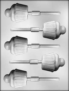 Cupcake Lollipop chocolate mould