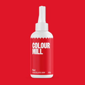 Colour mill chocolate Cake drip 125g Red