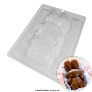 Cake: Easter Bunny 3d chocolate mould