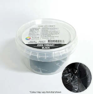 Cake: Cake Craft 200g fondant icing Black