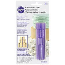 Wilton Center Core Cake Rods 3 piece (dowel system)