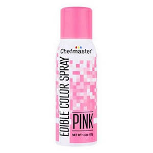 Chefmaster edible colour spray for icing Pink (North Island Urban Delivery ONLY)