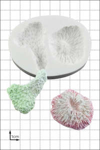 Coral pieces silicone mould