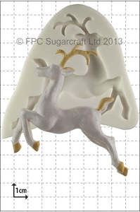 Cake: Leaping Deer silicone mould