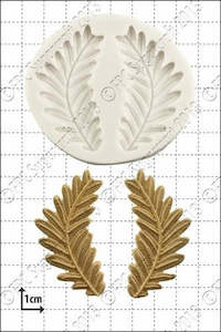 Fern fronds silicone mould