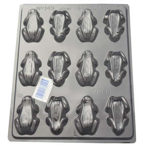 Frogs large chocolate mould