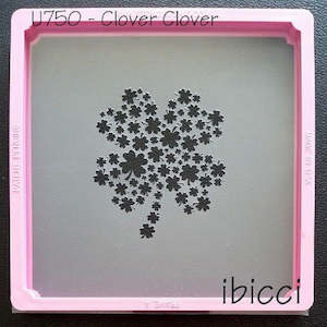 Clover Clover St Patricks Day stencil by ibicci