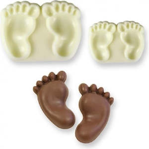 Baby Feet POP it Cutter Mould set