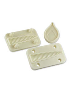 Unicorn Horn and Ears POP it Cutter Mould set