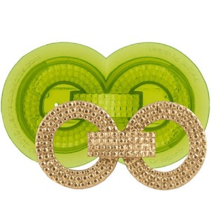 Cake: Debonair buckle or brooch jewellery silicone mould by Marvelous Molds