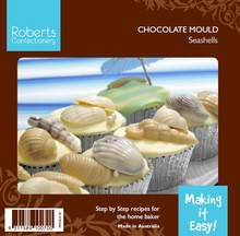 Cake: 3d Seashells chocolate mould