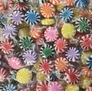 Starlight Mints Candy lollies Colourful pinwheels