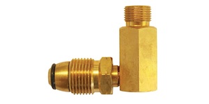 Gasmate POL to Companion 90° Adaptor