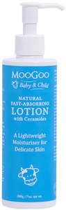 MooGoo Natural Fast-Absorbing Lotion with Ceramides Baby & Child Pump Pack 200g