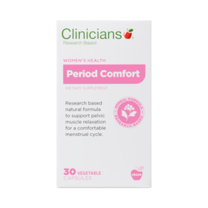 Chemist shop - pharmacy: Clinicians Period Comfort (30 vcaps) EXP 8/24