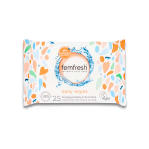 Chemist shop - pharmacy: Femfresh Wipes 25s