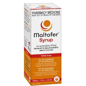 Chemist shop - pharmacy: Maltofer Iron Syrup (150ml)