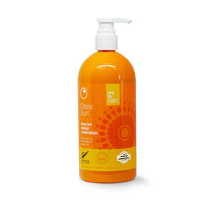 Chemist shop - pharmacy: Oasis Sun Sunscreen SPF30+ Jumbo 500ml