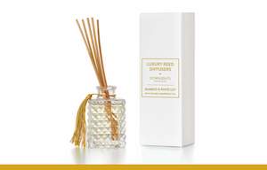 Downlights Luxe Reed Diffusers Bamboo & White Lily (100mL)