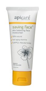 Chemist shop - pharmacy: Apicare Saving Face Skin Balancing Face Moisturiser (70g)