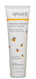 Chemist shop - pharmacy: Apicare Manuka Natural Creamy Cleanser (130g)