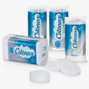 Chemist shop - pharmacy: Cotoneve - Square Cotton Pads (50 Pcks)