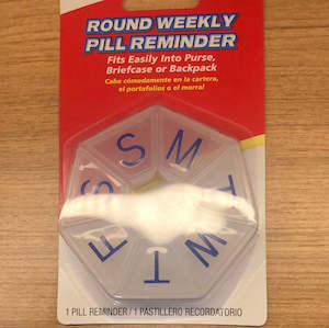 Chemist shop - pharmacy: Acu-life Round Weekly Pill Reminder