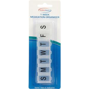 SurgiPack 1 Week Medication Organiser