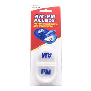 Chemist shop - pharmacy: Acu-Life AM-PM Pillbox