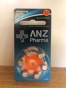 Chemist shop - pharmacy: Hearing Aid Battery (6's)