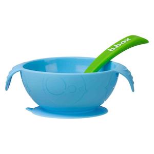 B.Box Silicone First Feeding Set (Bowl and Spoon)