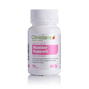 Chemist shop - pharmacy: Clinicians Bladder Support Powder (50g)