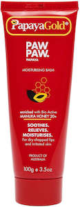 Papaya Gold Paw Paw + Manuka Honey 20+ Moisturising Balm