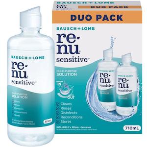 Bausch & Lomb Renu Multi Purpose Sensitive 2x355mL