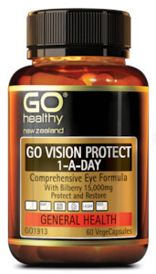 Go Healthy Go Vision Protect 1-A-Day (60 Vege Caps)