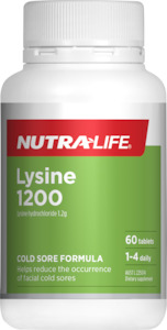 Nutralife Lysine 1200 Tablets