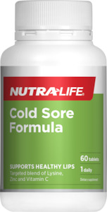 Nutralife Cold Sore Formula Tablets