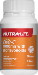 Chemist shop - pharmacy: Nutralife Ester-C 1000mg with Bioflavonoids