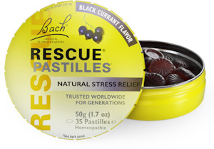 Rescue Pastilles Blackcurrant Flavour