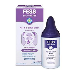 Chemist shop - pharmacy: Fess Sinus Cleanse Starter Kit (EXTRA STRENGTH)