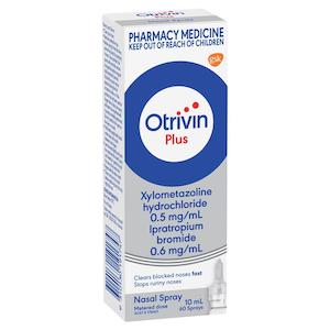 Otrivin Plus Adult Nasal Spray