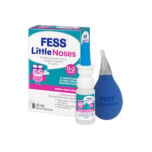 Chemist shop - pharmacy: Fess Little Noses Spray & Aspirator