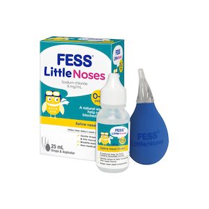 Fess Little Noses Drops & Aspirator