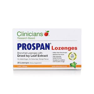 Chemist shop - pharmacy: Clinicians Prospan Lozenges 20s