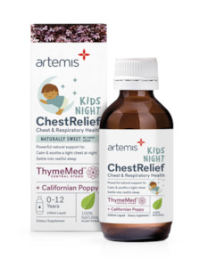 Chemist shop - pharmacy: Kids Chest Relief (Night) (100ml)