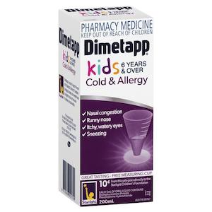 Dimetapp Cold & Allergy (200ml)