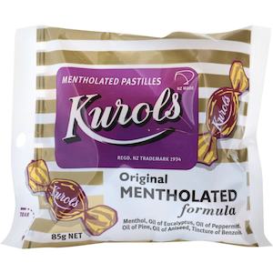 Kurols Mentholated Pastilles